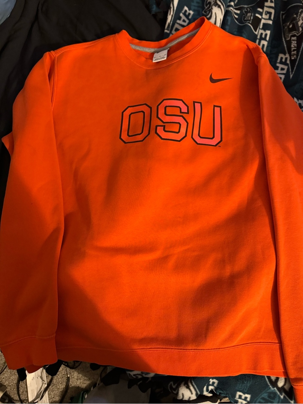 Y2K Nike Orange OSU Crewneck Sweatshirt